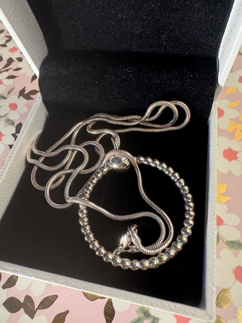 Pandora O Heart Charm Pendant - Authentic/Retired - Picture 7 of 10